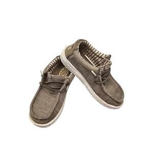 Hey Dude Wally Youth Stretch Sox in Walnut Size C11